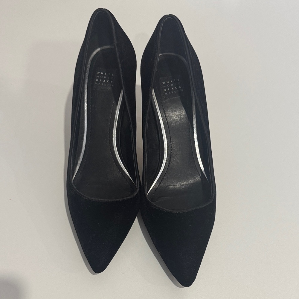 White House Black Market Elegant Black Heels